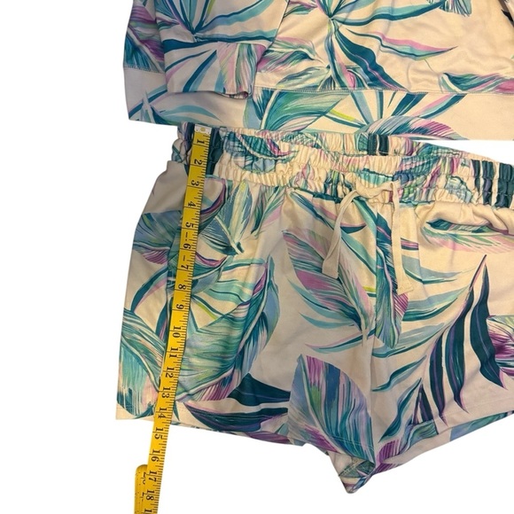 TORRID Terry Cloth Beach Leaves Sweatshirt and Split-side Beach Shirts size 2X - Picture 8 of 9